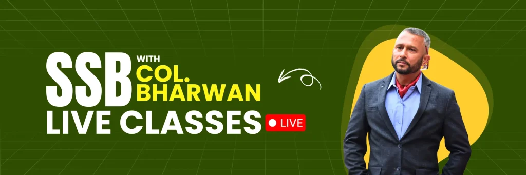 CDE SSB Classes by Col Rajeev Bharwan