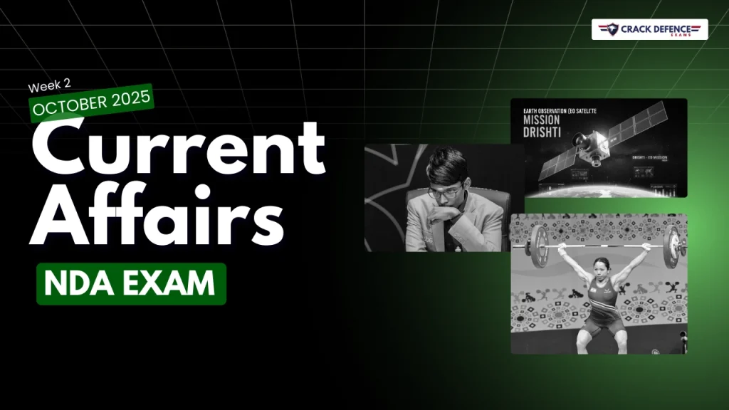 OCTOBER 2ND WEEK CURRENT AFFAIRS (NDA 2025)