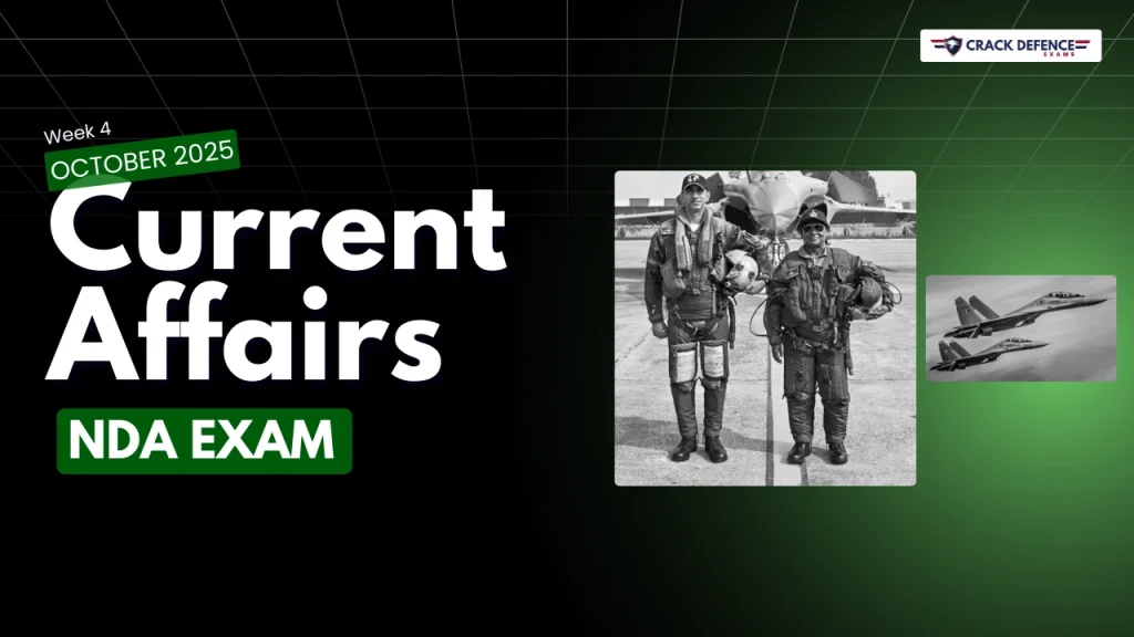 October 2025 - 4th Week Current Affairs